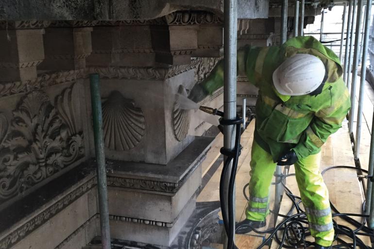 Nebulus cleaning conducted at the Royal Academy