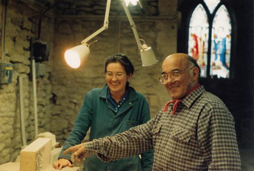 John Green and Antonia Hockton