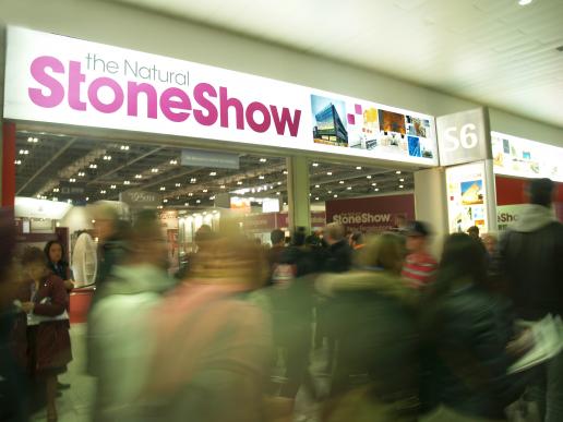 Stone Show entrance at ExCeL