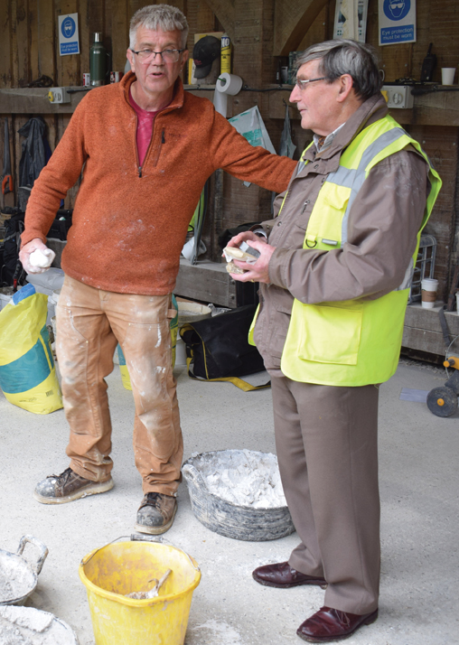 Nigel Copsey with Staffod Holmes