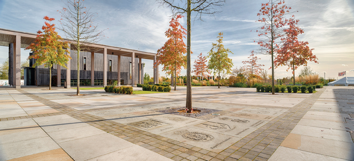 Heroes' Square at the National Memorial Arboretum