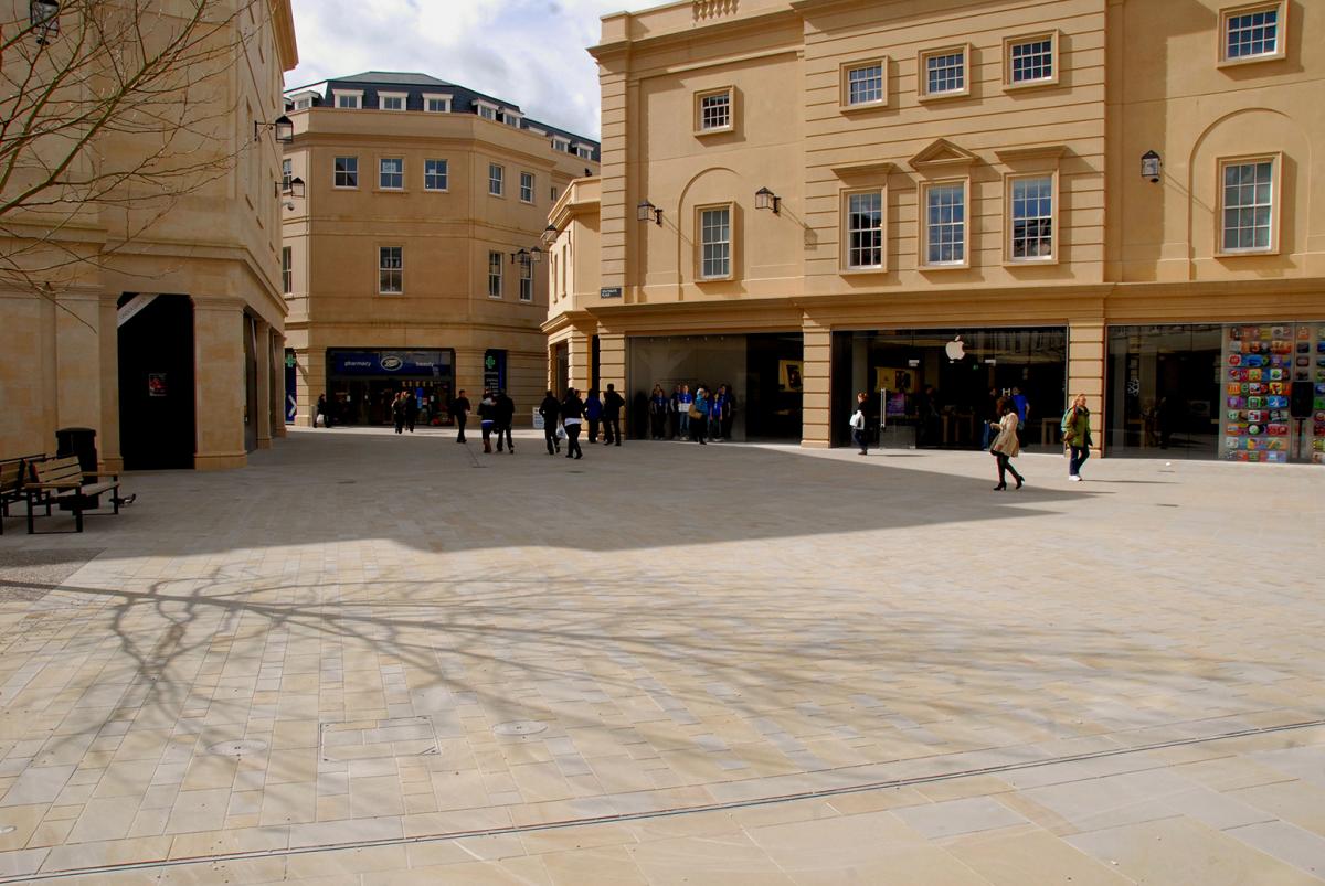 Forest Pennant paving