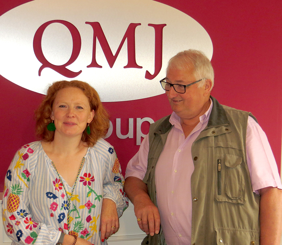 Claire Howcutt-Kelly with Eric Bignell Claire Howcutt-Kelly with Eric Bignell