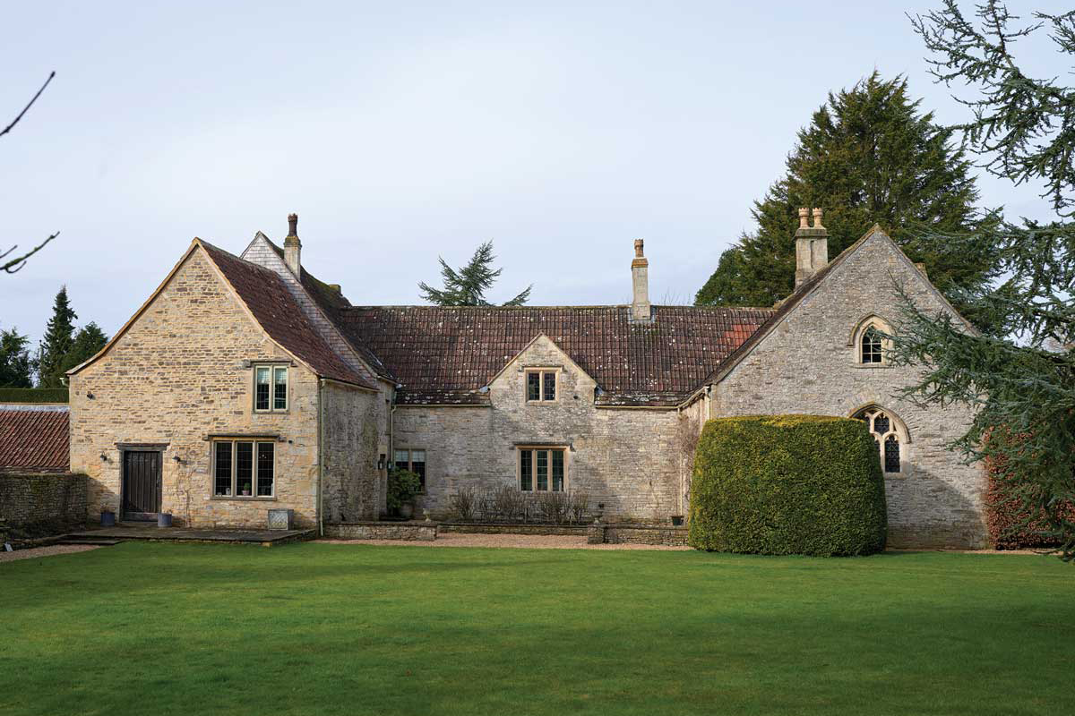 The exterior of the property in Gloucestershire The exterior of the property in Gloucestershire