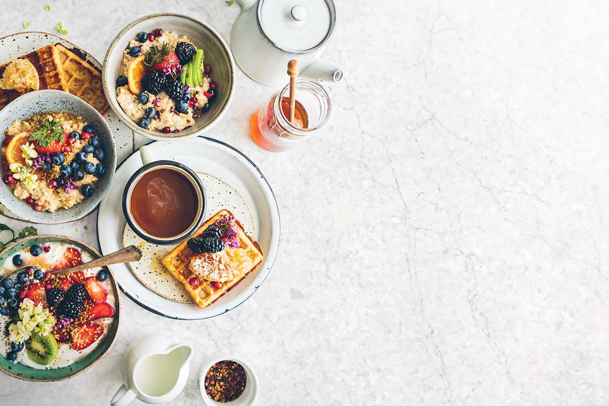 Cullifords’ Quartz Carrara with soft grey veining makes for a stylish breakfast top Cullifords’ Quartz Carrara with soft grey veining