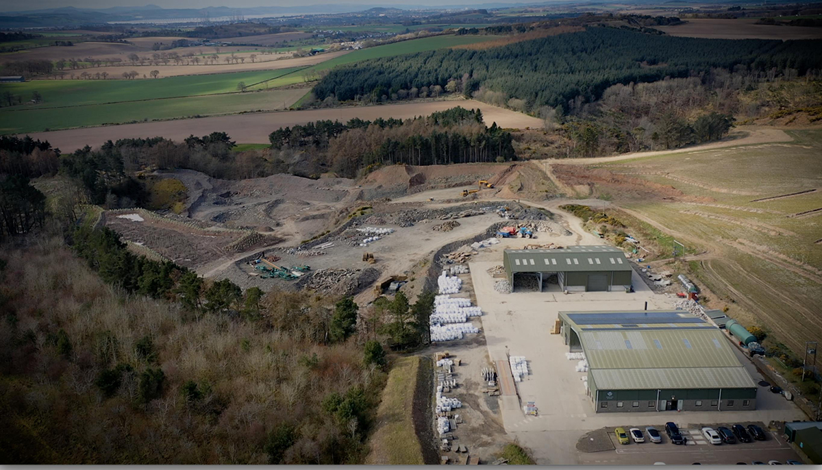 Denfind Stone's quarry and works Denfind Stone's quarry and works