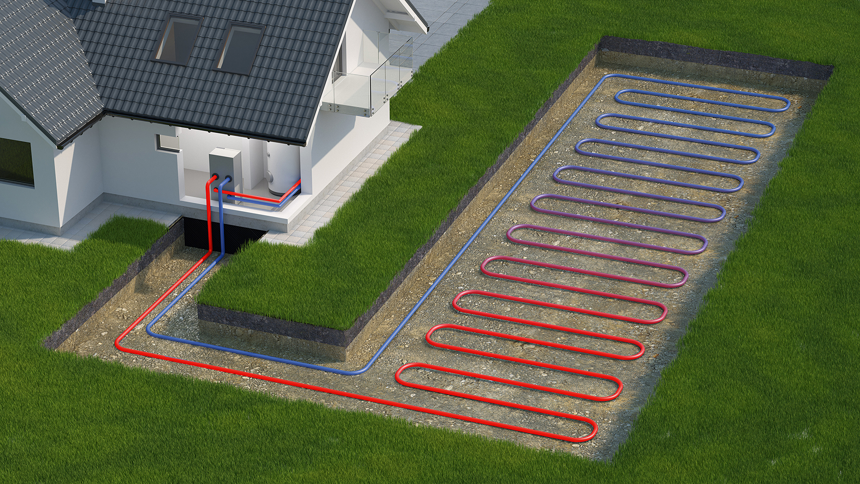 Ground source heat pump Ground source heat pump