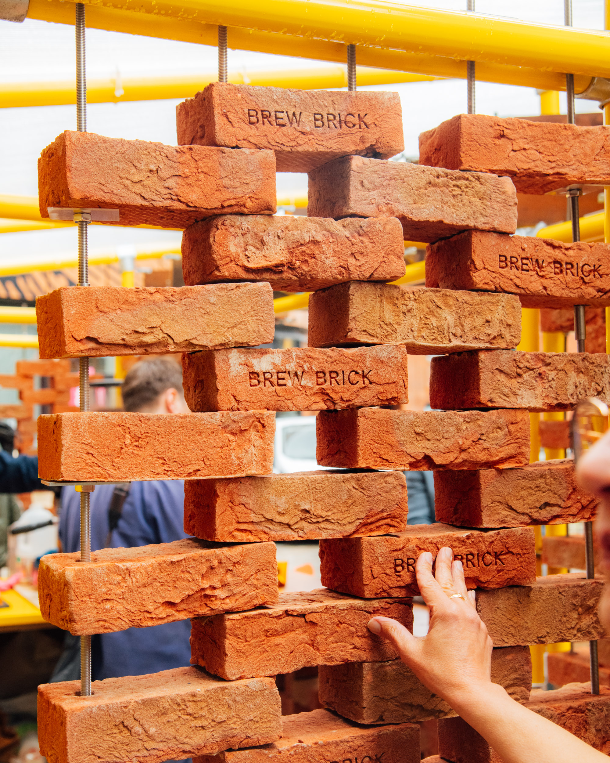 Studio Egret West Transfoms Coffee Waste Into Bricks