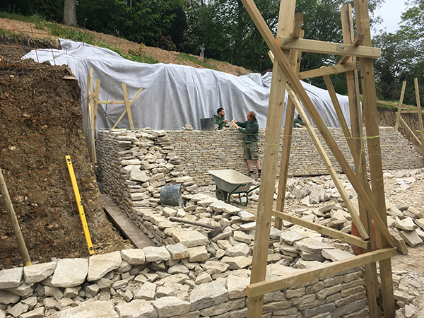 dry stone wall