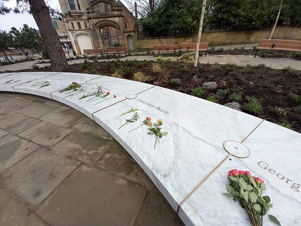 Manchester Arena bombing memorial