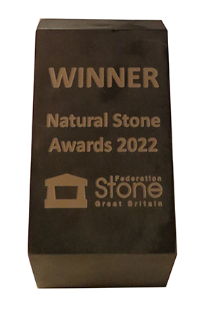 Stone Award trophy