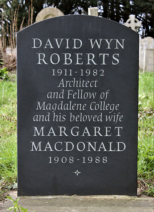 slate headstone carved by Will Carter