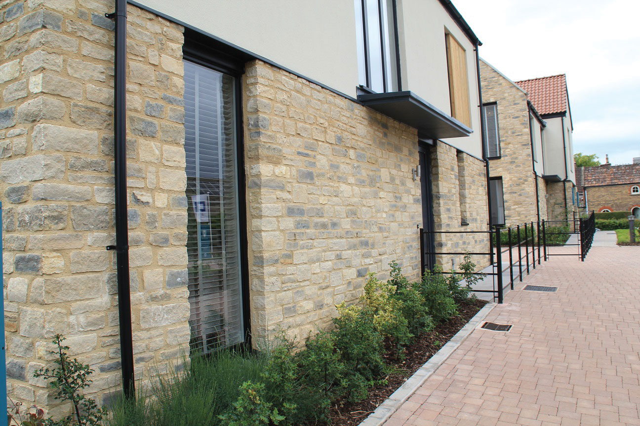 Traditional Purbeck stone in Wedmore Traditional Purbeck stone in Wedmore