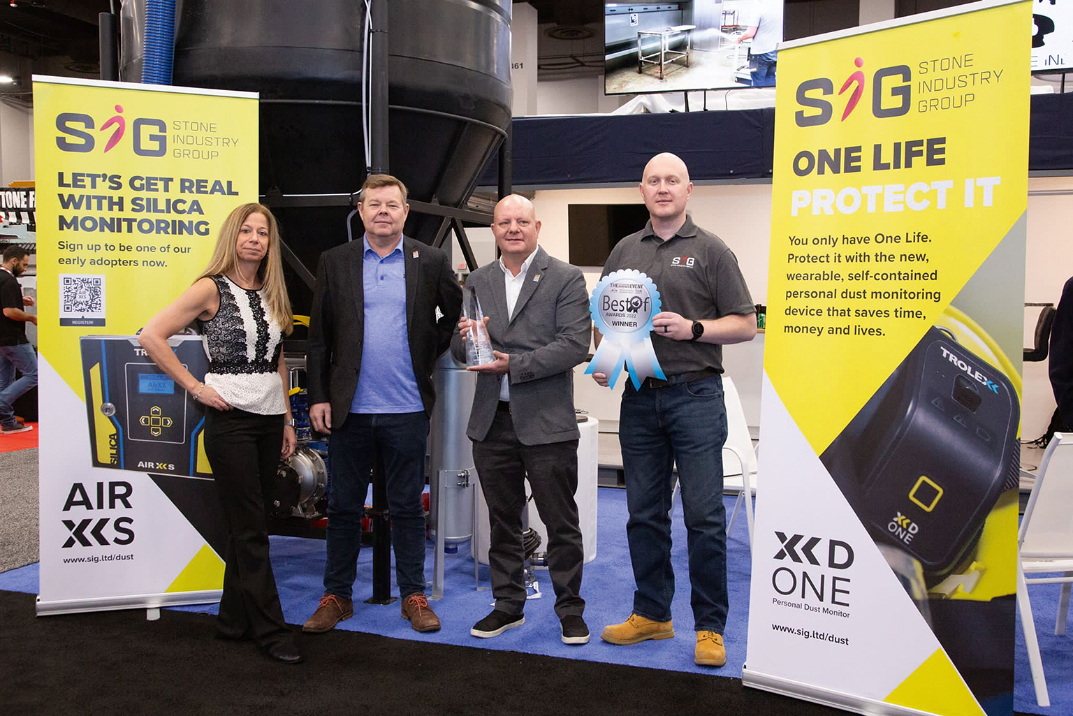 SiG wins Best in Show Award in USA SiG wins Best in Show Award at Surfaces in America
