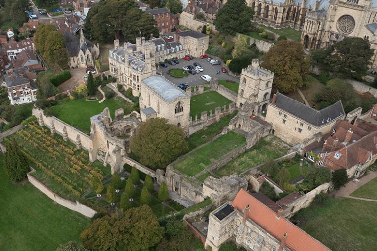 Medieval Bishops Palace Lincoln