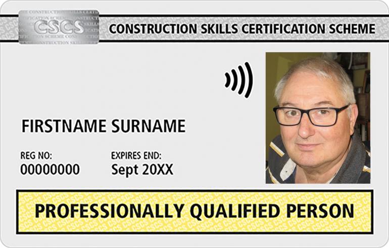 CSCS PQP card