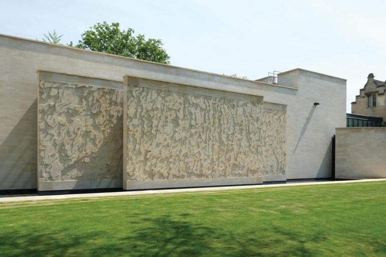 The Library and Study Centre at St John’s College, Oxford, featuring Susannah Heron’s artwork