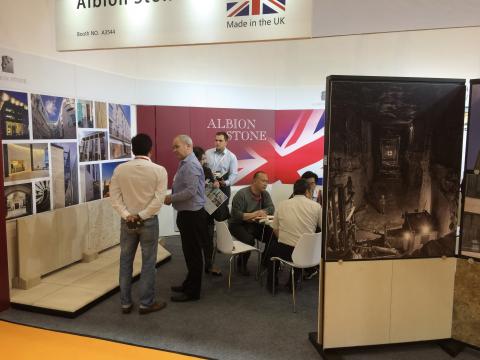 Albion Stone in China
