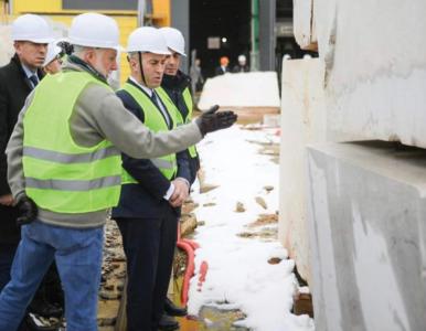 Ramish Haradinaj visits Fox Marble