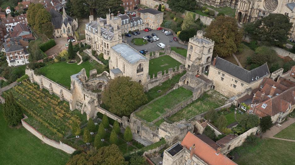 Medieval Bishops Palace Lincoln