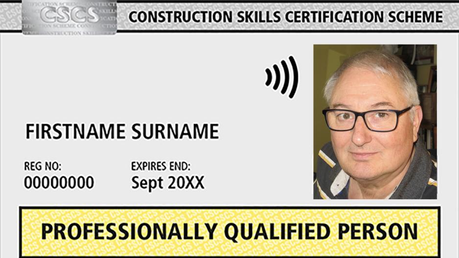 CSCS PQP card