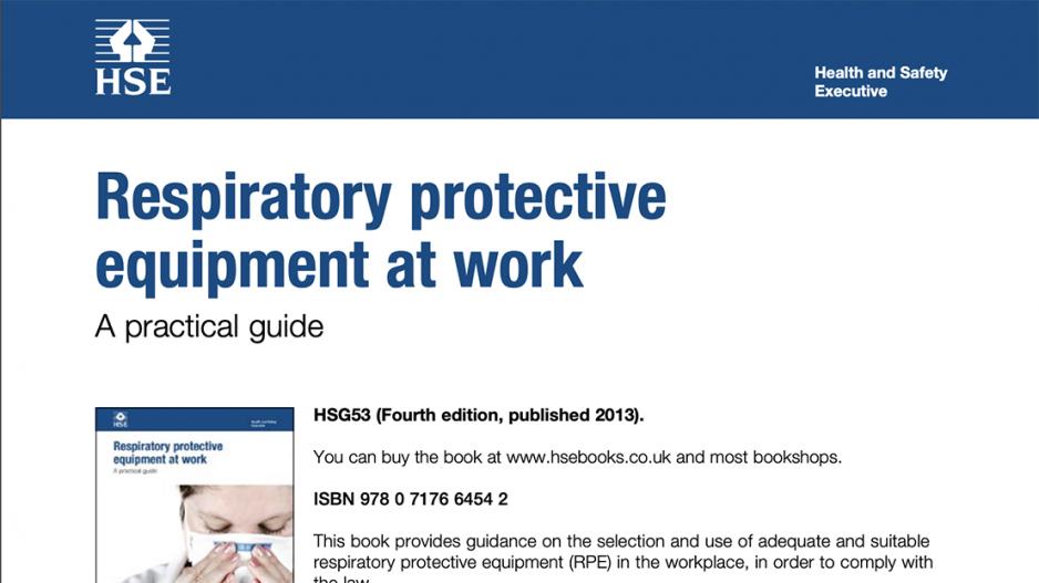 HSE guidance on masks