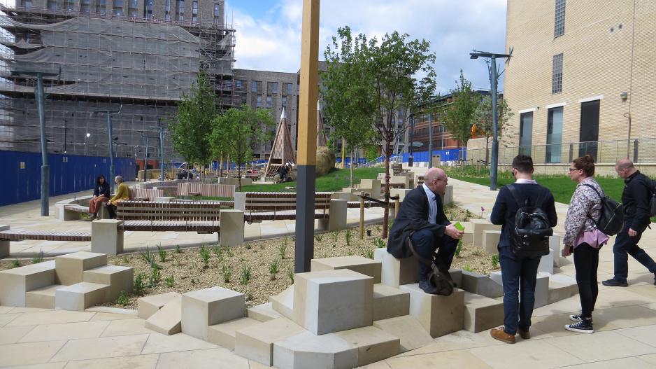 Mike Brearley in Pound Park