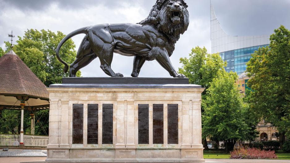 The Maiwand Lion by George Blackall Simonds