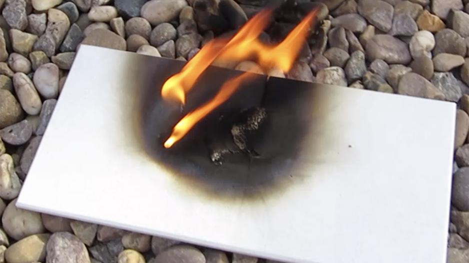 quartz on fire