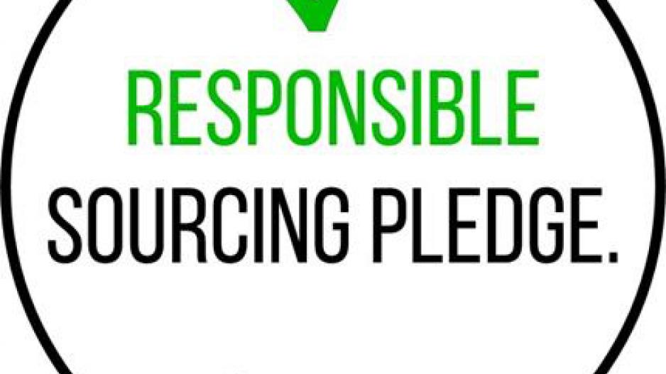 Responsible sourcing pledge