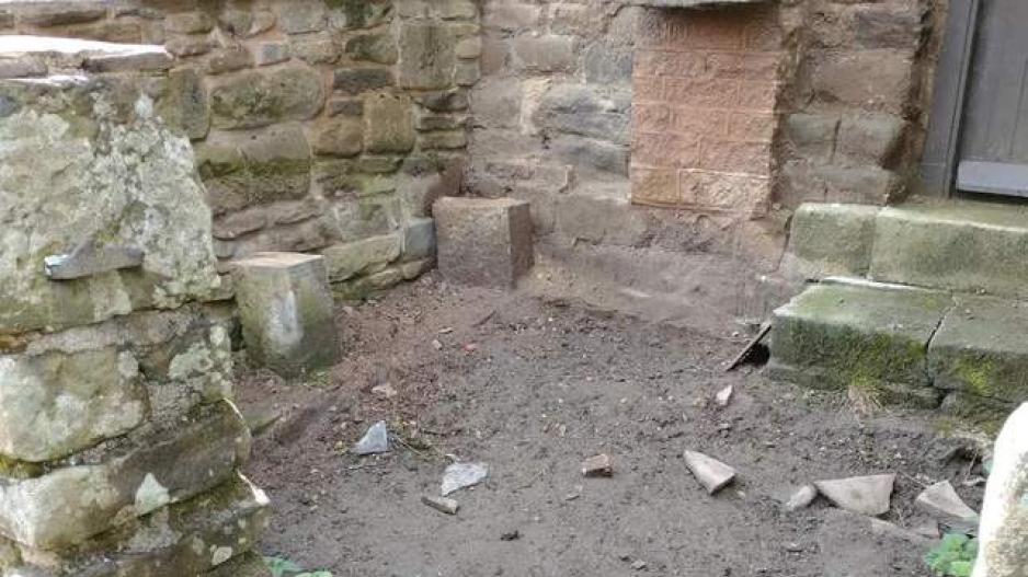 Stone stolen