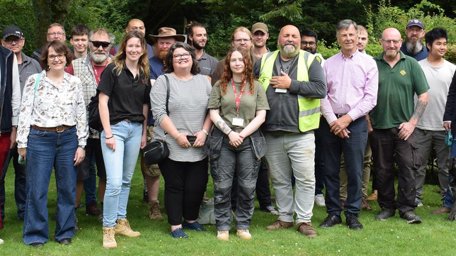 WCM at Fountains Abbey