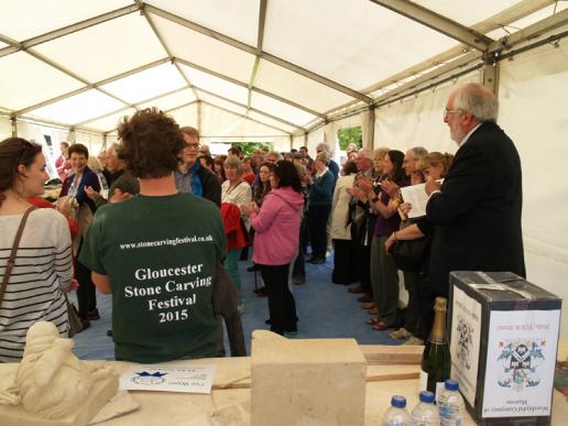 Gloucester stone carving festival