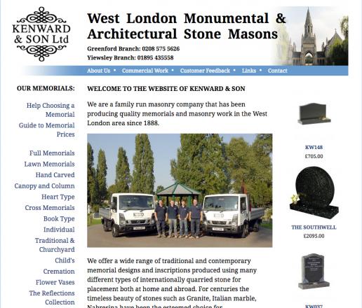 Kenward website