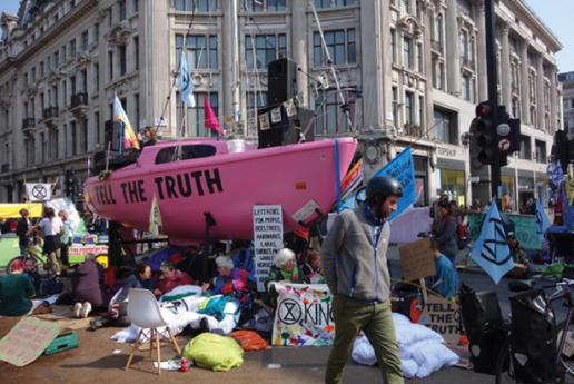 Natural stone for the benefit of the climate Extinction rebellion and natural stone
