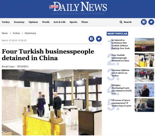 Turks detained