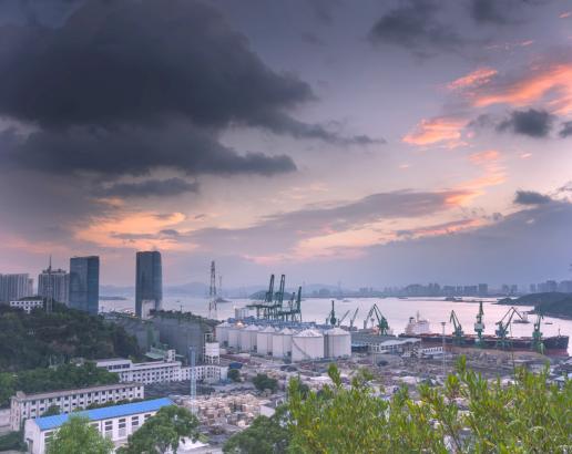 Xiamen port