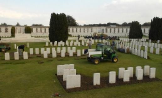 Tyne Cot Cemetery near Ypres