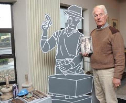 Barry Feely at the launch of his book, A Life in Stone, in November. Barry Feely at the launch of his book, A Life in Stone, in November.