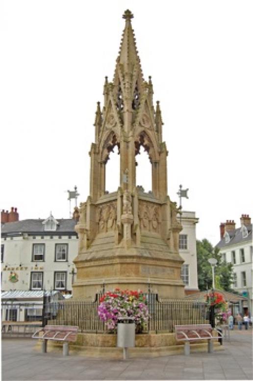 The Bentick Memorial in Mansfield that was repaired by Bonsers. The Bentick Memorial in Mansfield that was repaired by Bonsers.