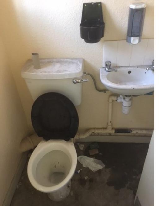 dirty loo