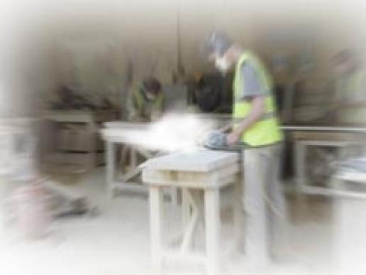Dust can be an invisible killer in masonry workshops Dust can be an invisible killer in masonry workshops