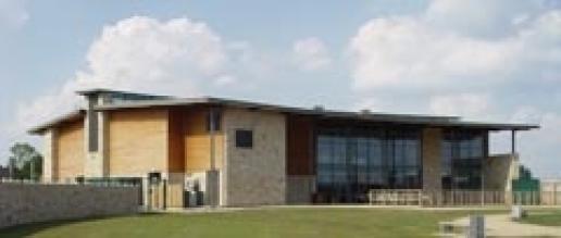 The new Irish Woirld Heritage Centre with its Donegal quartzite in Manchester. The new Irish Woirld Heritage Centre with its Donegal quartzite in Manchester.