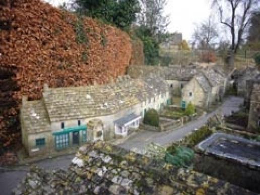 Part of the model village that even has its own stonemason. Part of the model village that even has its own stonemason.