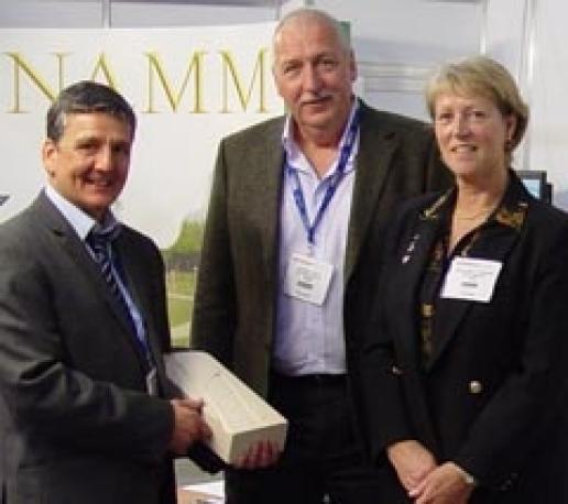 Phil Potts (centre) on the NAMM stand at the Natural Stone Show at ExCeL London last year: The merger of RQMF and BRAMM is extremely positive. Phil Potts (centre) on the NAMM stand at the Natural Stone Show at ExCeL London last year: The merger of RQMF and BRAMM is extremely positive.