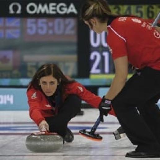 The curling stones used at the Winter Olympics came from Kays of Scotland. Photo: World Curling Federation / Richard Gray The curling stones used at the Winter Olympics came from Kays of Scotland. Photo: World Curling Federation / Richard Gray