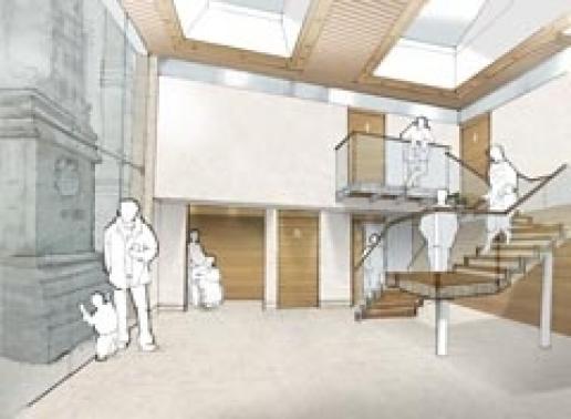 The architect's vision of Little Paradise. The architect's vision of Little Paradise.