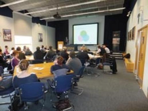 The stone industry gets a workshop on sustainability. The stone industry gets a workshop on sustainability.