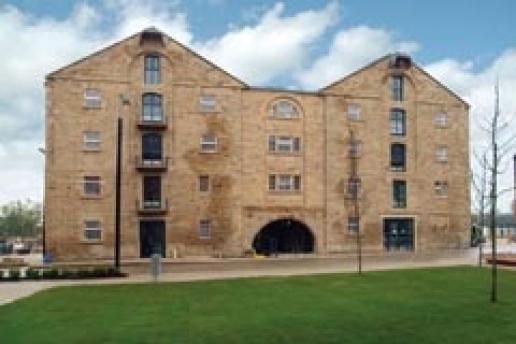 The Calder Hebble Navigation Warehouse following its conversion by William Anelay. The Calder Hebble Navigation Warehouse following its conversion by William Anelay.