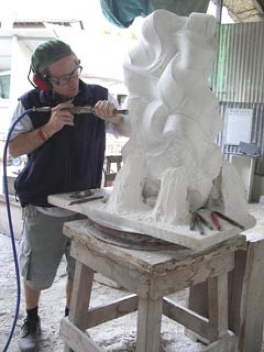 Austin Emery at work in Italy thanks to a Fellowship from the Winston Churchill Trust. Austin Emery at work in Italy thanks to a Fellowship from the Winston Churchill Trust.